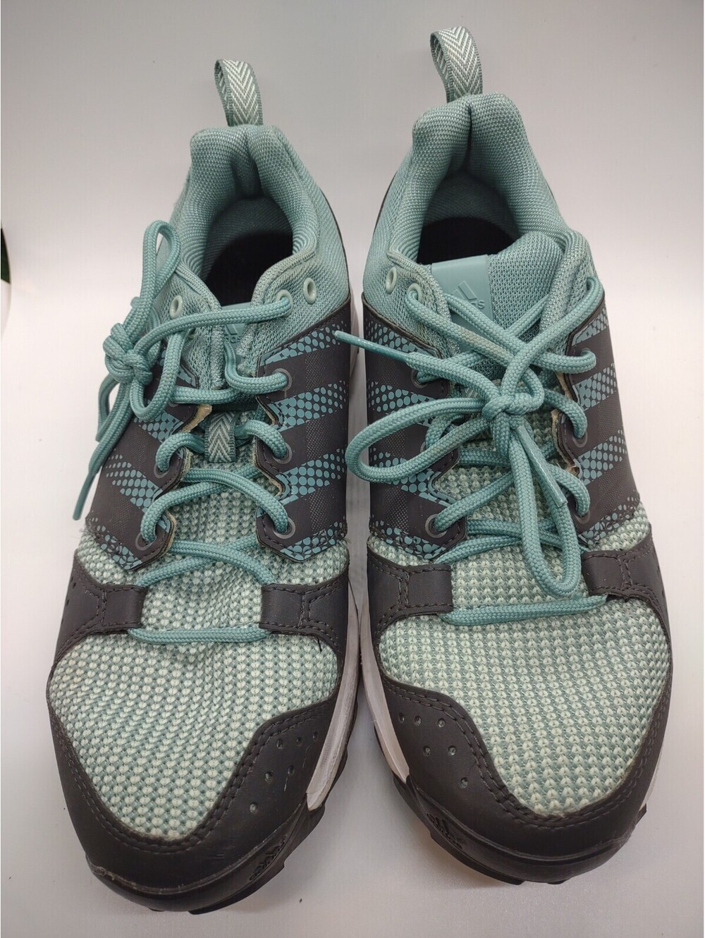Adidas Traxion Galaxy trail Shoes Size 7.5 Teal/Gray 212